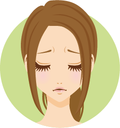 困った女性2