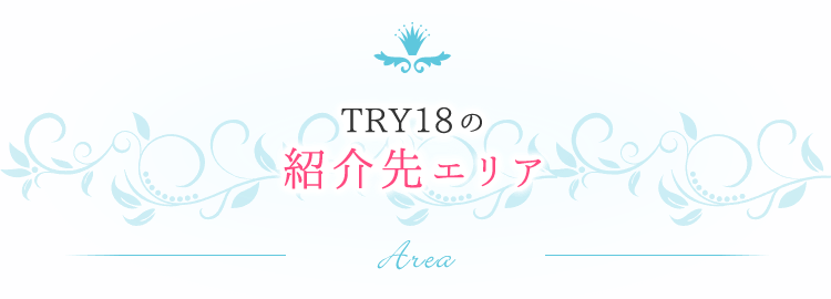 TRY18の派遣先エリア