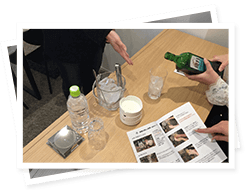 お酒の作り方や接客マナー